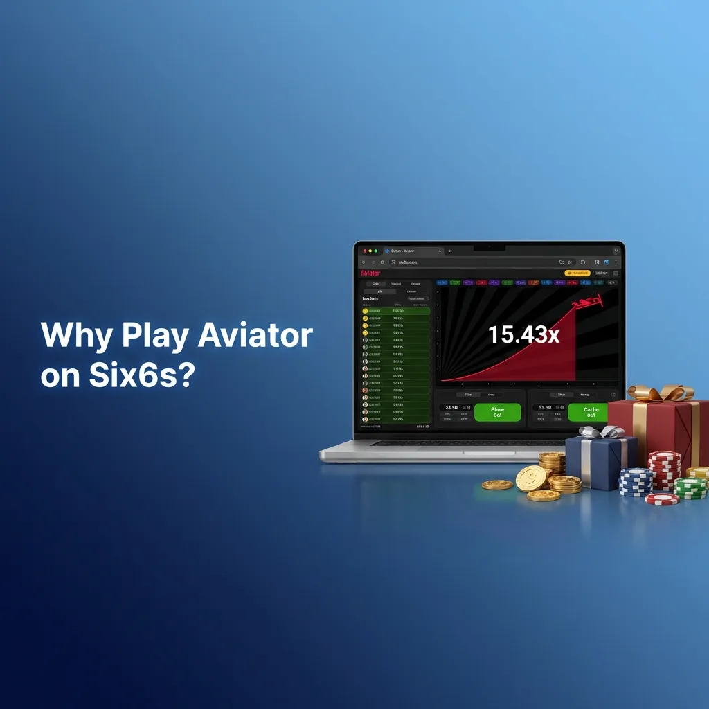 Six6s Aviator game interface showing live chat, statistics, and high RTP features for Indian players