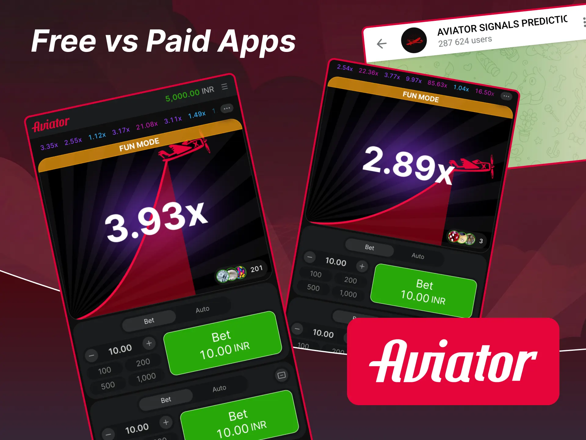 Free Aviator predictor apps offer limited features and ads.